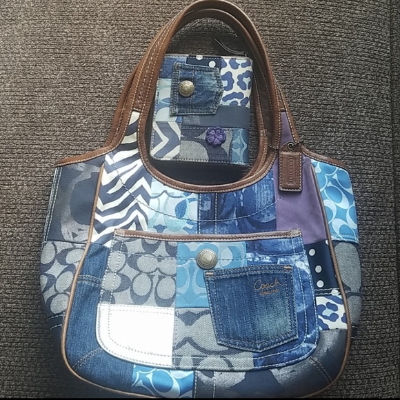 Coach Patchwork 3 piece Set - Picture 7 of 11